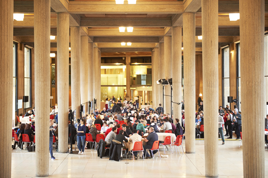 Deelnemers aan de burgerklimaattop tijdens een van de overlegsessies (beeld: Convention Citoyenne pour le Climat).
