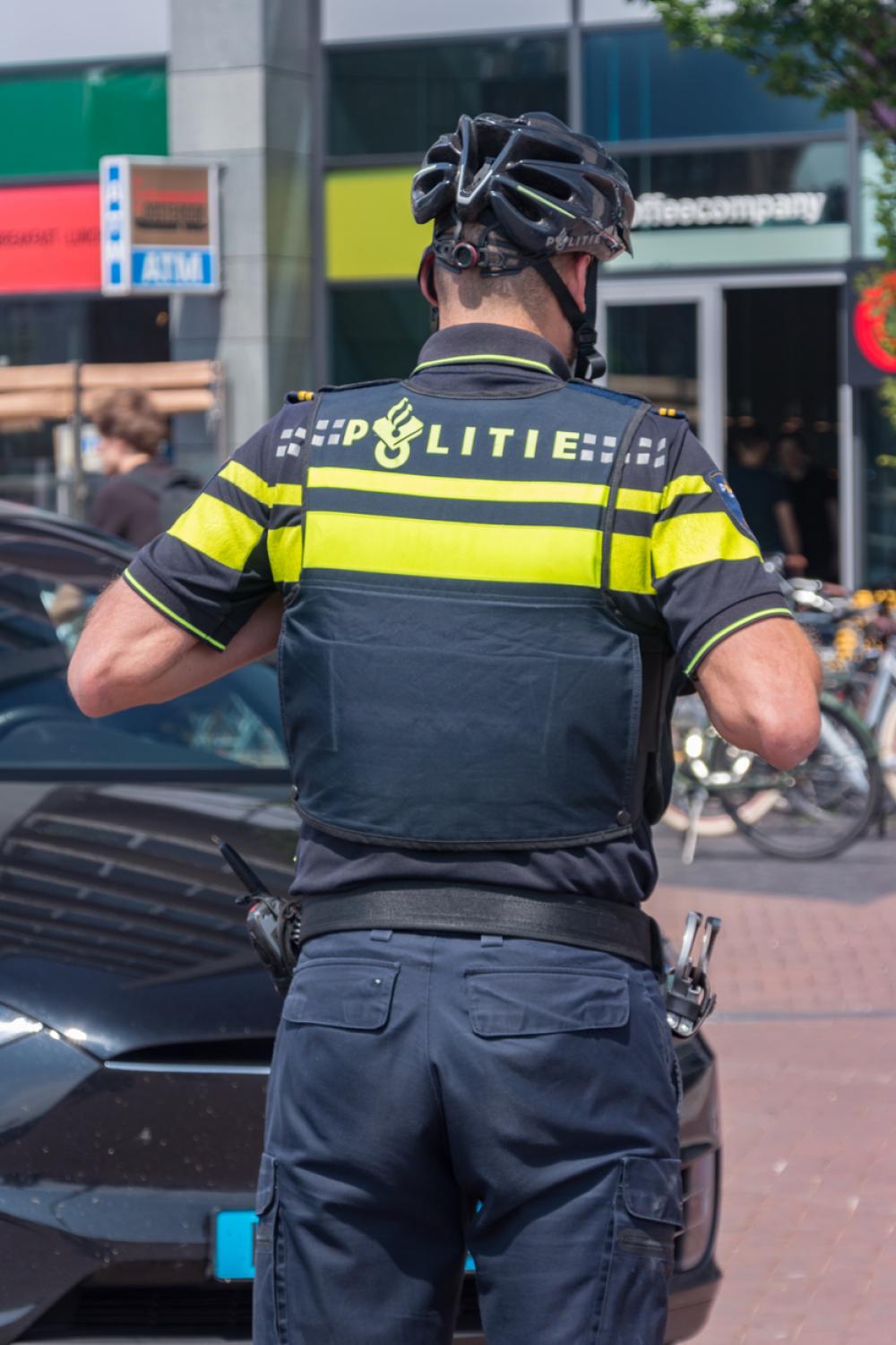 politieagent in Amsterdam