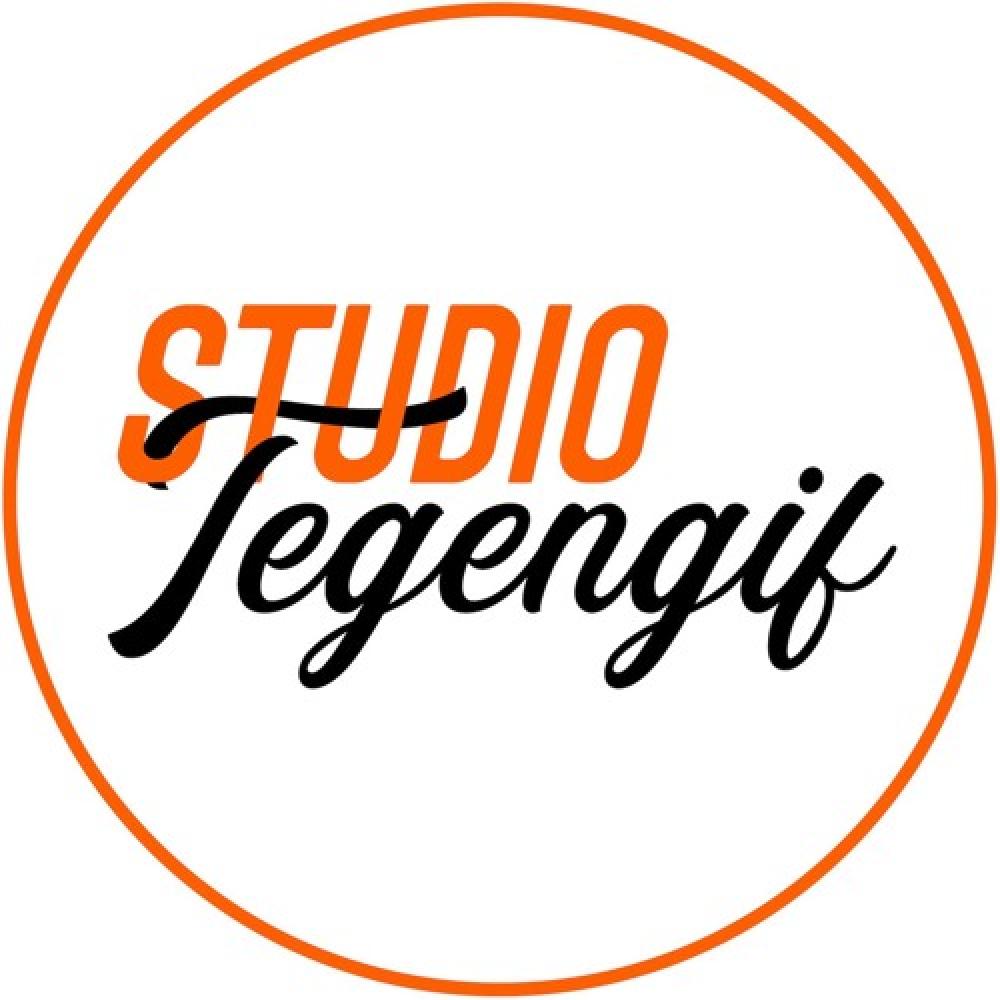 Logo podcast Studio Tegengif