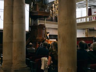 Oratie Femke Roosma, foto door Wouter Zaalberg